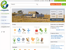 Tablet Screenshot of energypedia.info